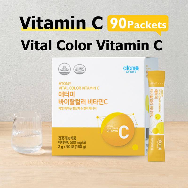 (RENEWAL) Atomy / Atomy vital mega vitamin / Color Food Vitamin C / 90 sticks(Vital Color