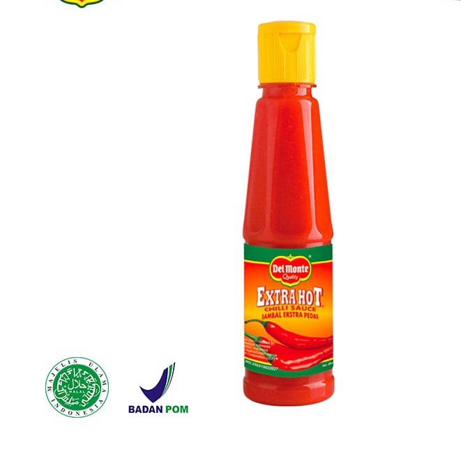 Delmonte Tomato Sauce/ Samabal/Extra Hot Chili Sauce [135Gr] Shopee