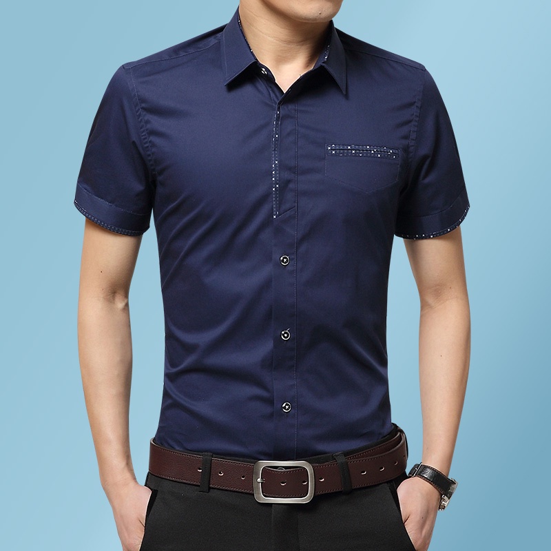 short sleeve formal shirts mens