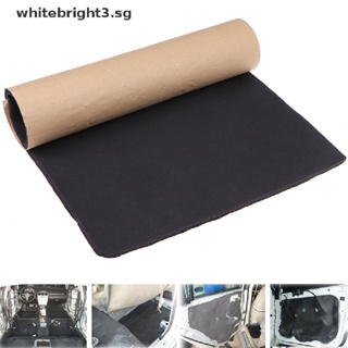 【NEW】 1Pc 30*50cm Auto Adhesive Cotton Insulation Foam Car Sound Proofing Deadener .