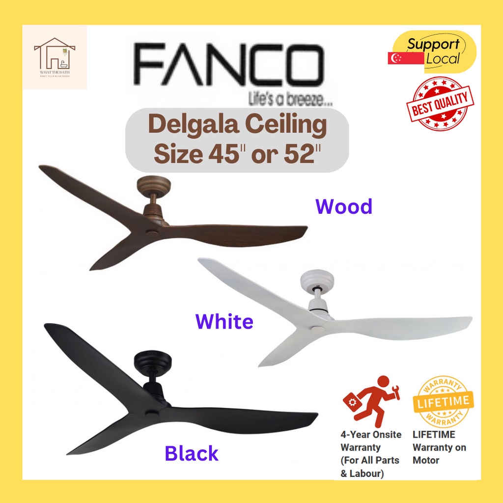 [SG SELLER] FANCO Delgala DC Ceiling Fan with Remote Control Shopee Singapore