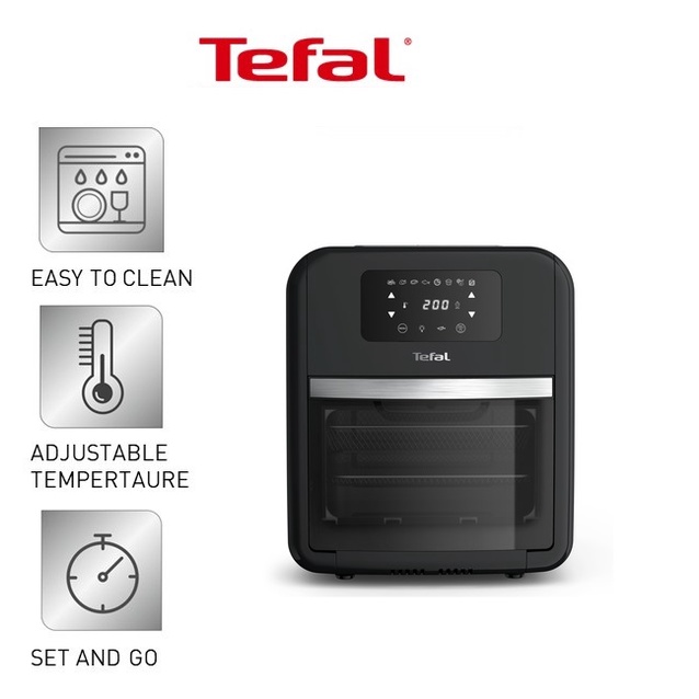 Tefal FW5018 Easy Fry Healthy Air Fryer Oven & Grill W/7 Accessories ...