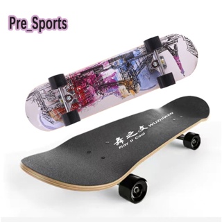 Skateboard 9-layer Board Wear-resistant Elastic High-quality  LED-Wheeled