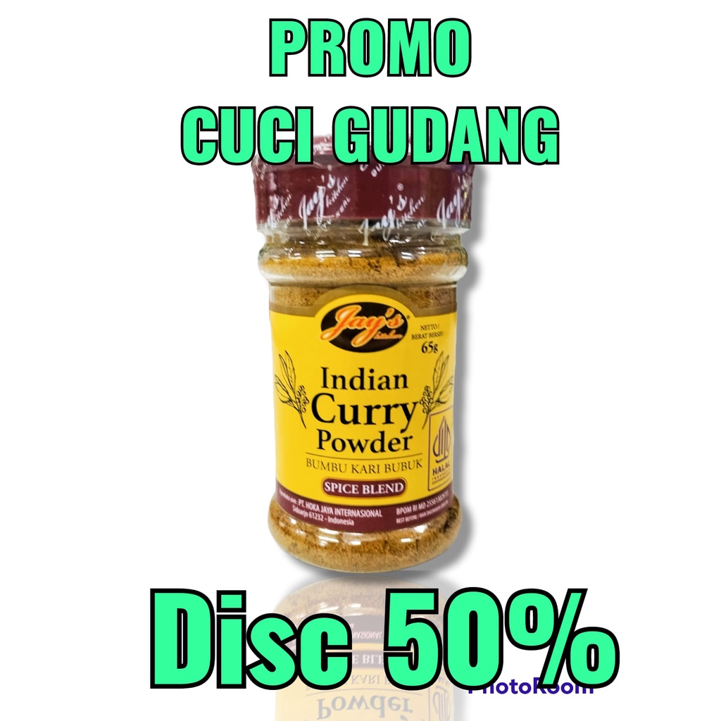 Jays INDIAN CURRY POWDER CURRY POWDER 50gr Shopee Singapore