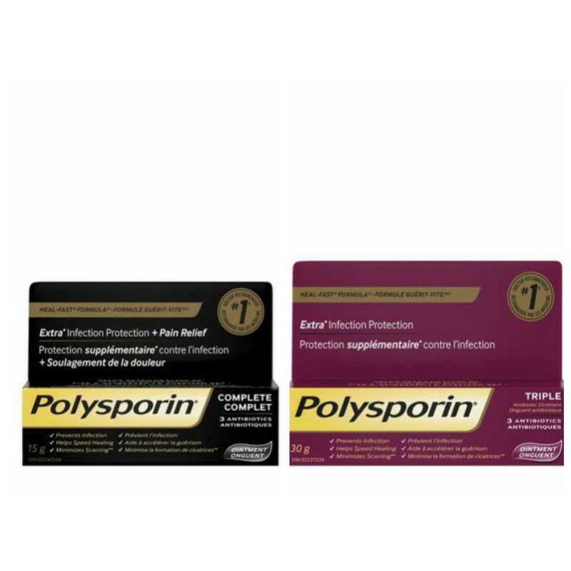 Polysporin Heal Fast Formula Antibiotic Cream Helps Fade Scars, Heal