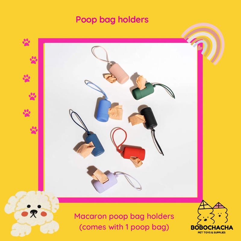 [SG Ready Stocks] Dog poop bag holder poop bag dispenser poop bag