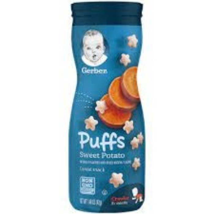 Gerber Puffs Cereal Snack 42g Baby Snack Shopee Singapore