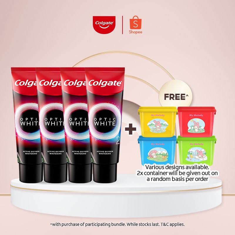 Colgate Optic White O2 Oxygen Whitening 85g Aromatic Menthol Toothpaste