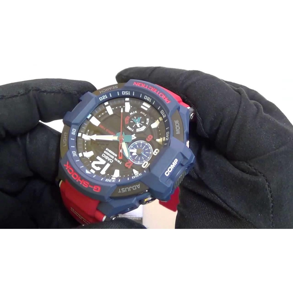 Casio G-Shock GA-1100-2A MASTER OF G GRAVITYMASTER Analog Digital Men's Watch