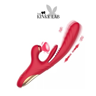 Image of thu nhỏ 3-in-1 Vibrator Adult Female Vibrating Sex Toys With Suction, Tongue and Automatic Dildo #0