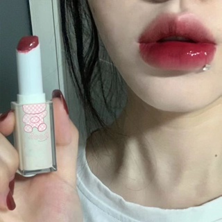 [free gift] revlon glass shine Colored Lip Balm Moisturizing Lipstick Lip Care Cherry Lip Gloss Lip Primer Lipstick Anti-drying Hydration Lips Cosmetics Makeup