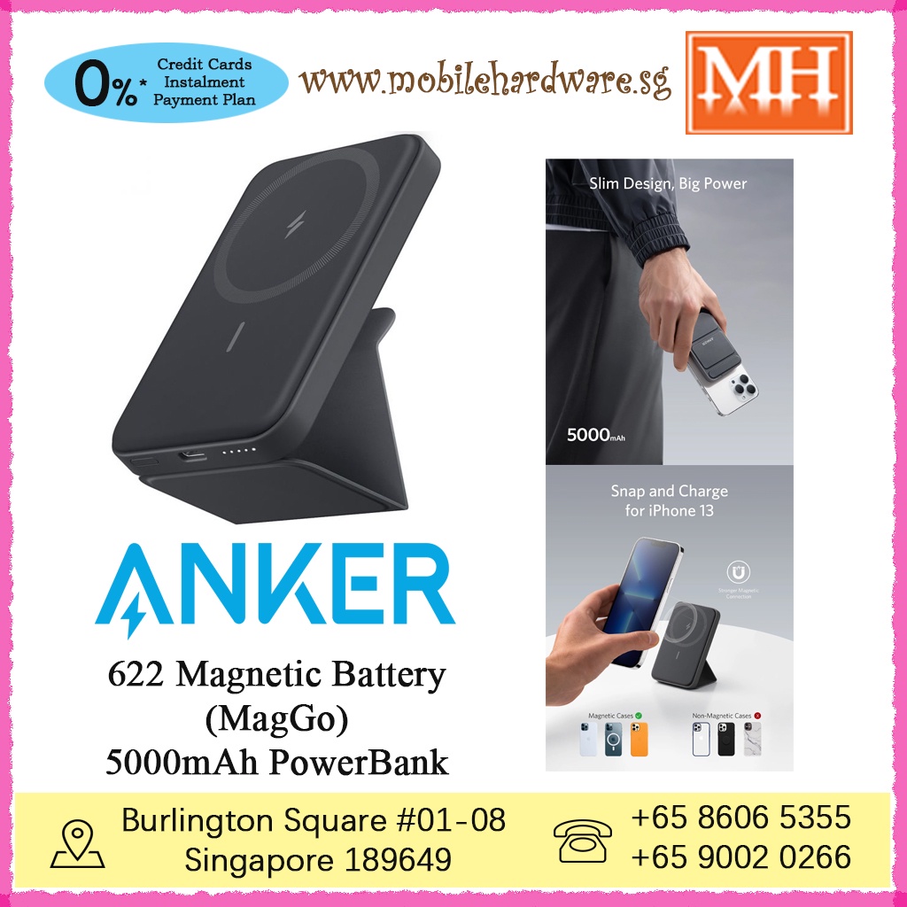 Anker 622 Magnetic Battery  Series 6 Powerbank 5000Mah Wireless