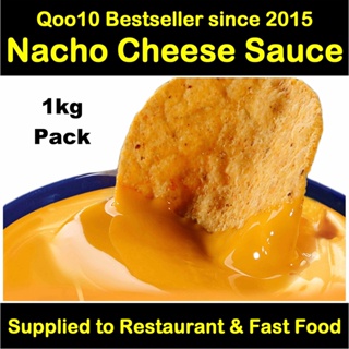Nacho Cheese Sauce 1kg Pack 🔥 More tasty than Swiss Bear 🔥 Supplied to restaurants & cafes for Cheese Fries Wedges