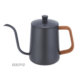 [DOLITY2] Gooseneck Kettle Pour Over Drip Coffee Kettle Pot Stainless Steel material #0