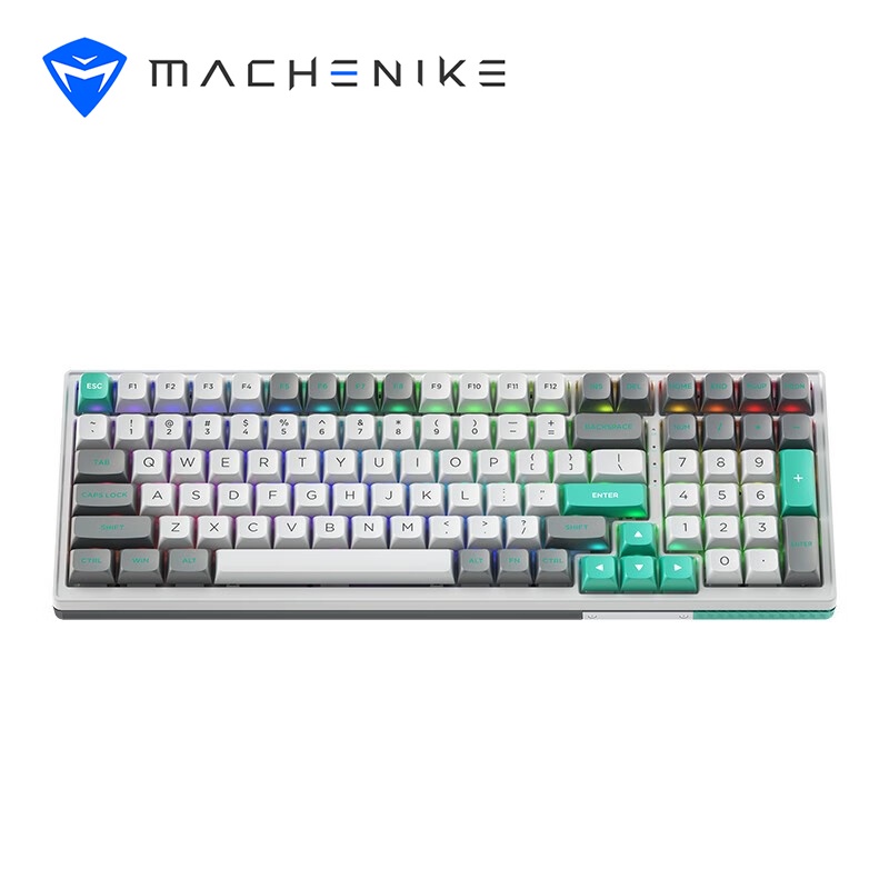 Machenike CK600 3-Mode Bluetooth/2.4G/Wired Mechanical Keyboard 100 ...