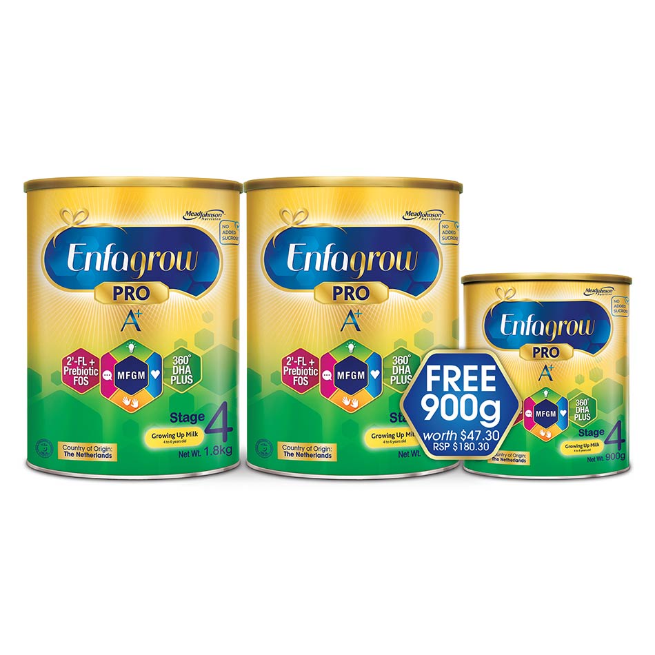 Enfagrow Pro A+ Stage 4 Milk Powder Formula for Children 360DHA+ (46Y