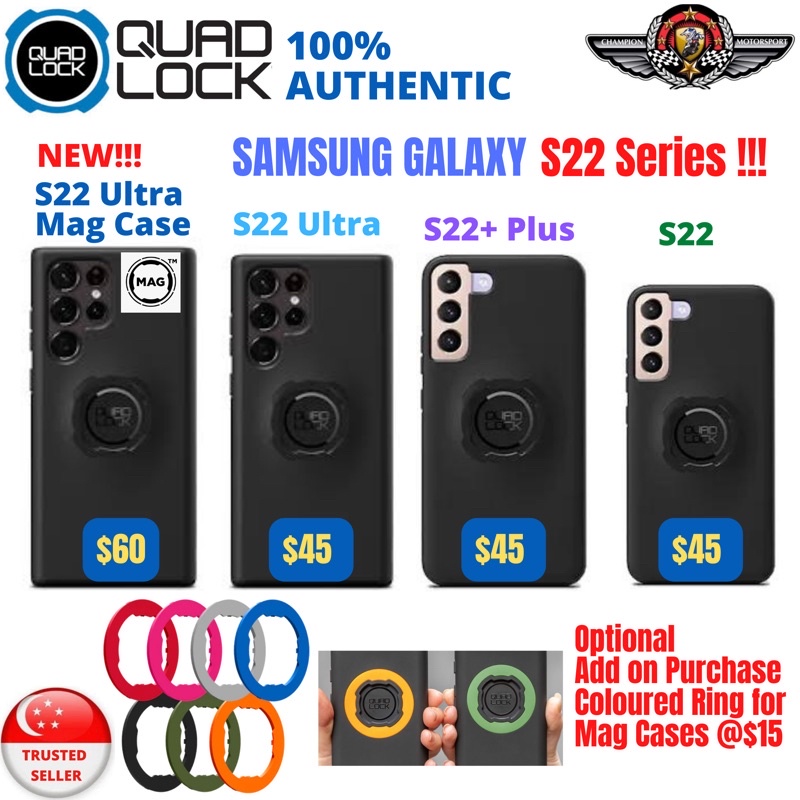 Quad Lock Samsung Galaxy / Mag Case S22 Ultra/ S22 Ultra/ S22+Plus