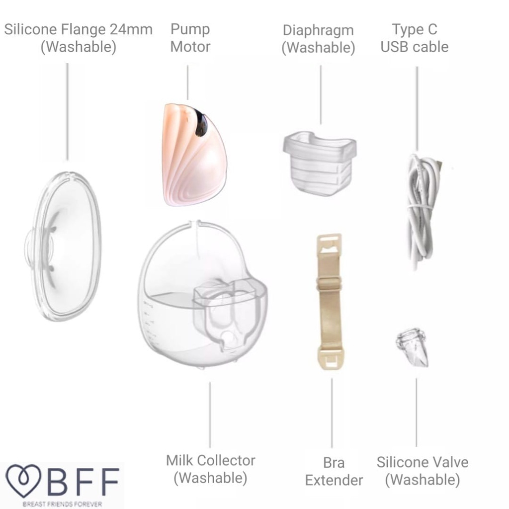 Breast pump accessories Spare parts Handsfree Wearable S21 Cup Milk