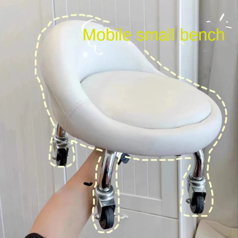 ready-stock-mobile-wheeled-stool-floor-wiping-stool-children-s