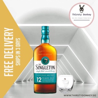 The Singleton of Dufftown 12 Years Single Malt Scotch Whisky 700ml+ Singleton Free Whisky Glass