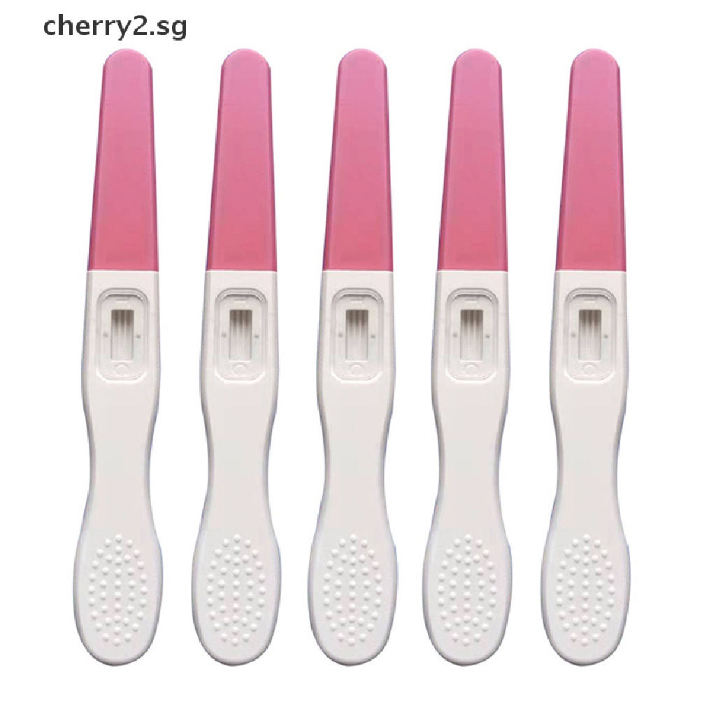 [cherry2] 5Pcs Early Pregnancy Test Strips Stick Urine Women HCG Early ...