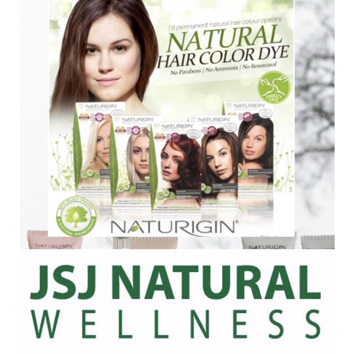 Naturigin Organic Hair Dye Permanent Organic Hair Colours JSJ Natural  Wellness | Shopee Singapore
