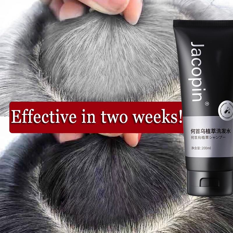 shipped in Singapore】He Shou Wu White hair to black hair hair growth Hair  tonic No stimulation nourishing hair Raise black with black shampoo herb Hair  Treatment For Hair Growth Go White And