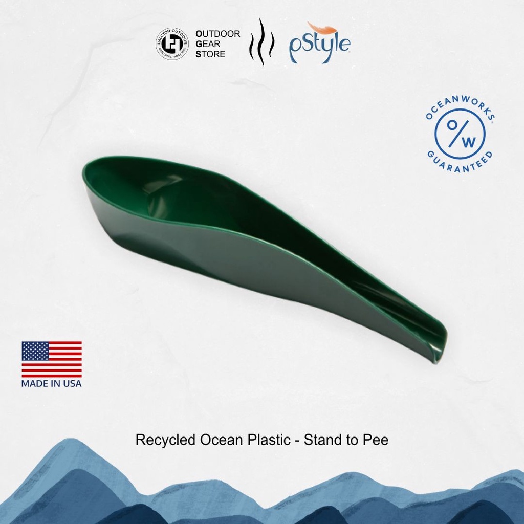 Pstyle Recycled Ocean Plastic Stand to Pee Personal Urination