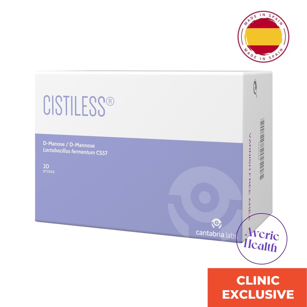 Cistiless Powder Oral Sachets 20s for Urinary Tract Infection UTI Relief (Cantabria Labs Spain