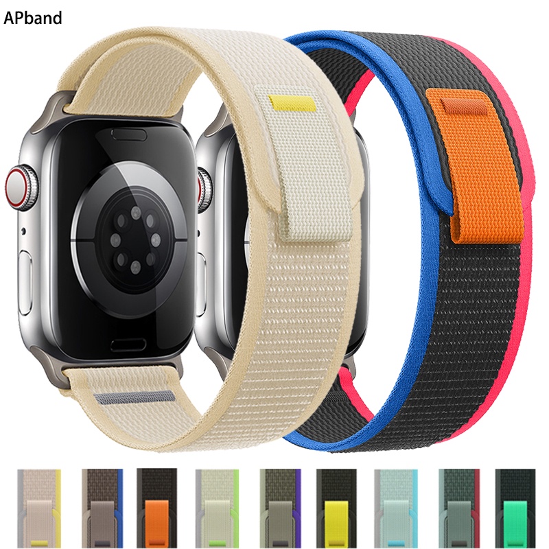 Trail loop strap For AP watch band 49mm 44mm 40mm 45mm 41mm 42mm 44 45 49 mm correa bracelet for iWatch Ultra series 7 6 5 3 se 8