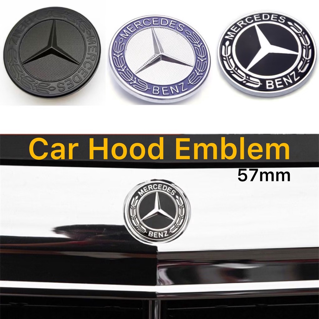 Chrome Hood Standing Emblem Ornament For Mercedes W222 C E Class S680 S600 – Side Rear Badge - View #6