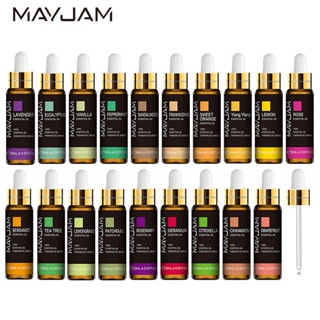 [37Scents-ANY 4 GET 1] MAYJAM 10ML Essential Oils  Ylang Ylang Vanilla Lavender Essential Oil for Aromatherapy Diffusers Oil