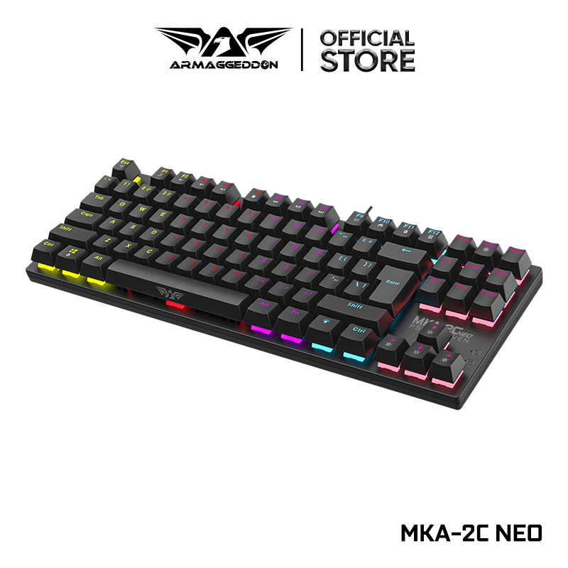 Armaggeddon MKA-2C NEO Psychraven Gaming Keyboard | 87 Keys | Sleek ...
