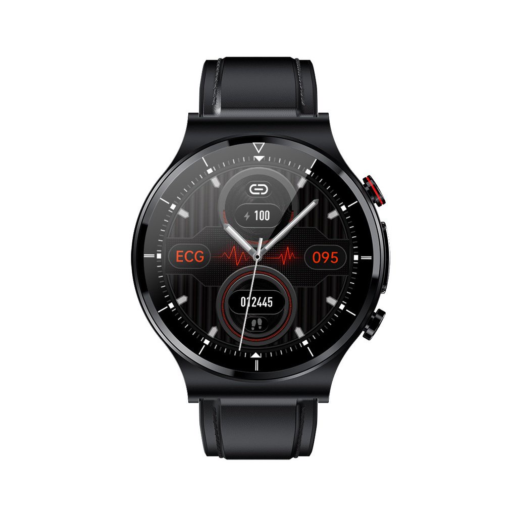 E88 Smart Watch Body Temperature Ecg Blood Pressure Oxygen Heart Rate Health Monitoring Pedometer Wire
