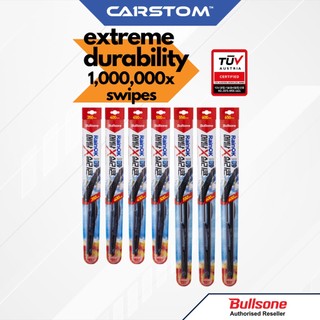 Bullsone RainOk Metal X Silicon Metal Wing Wiper Blade, Rain Repellent  Weather Proof Technology | Shopee Singapore