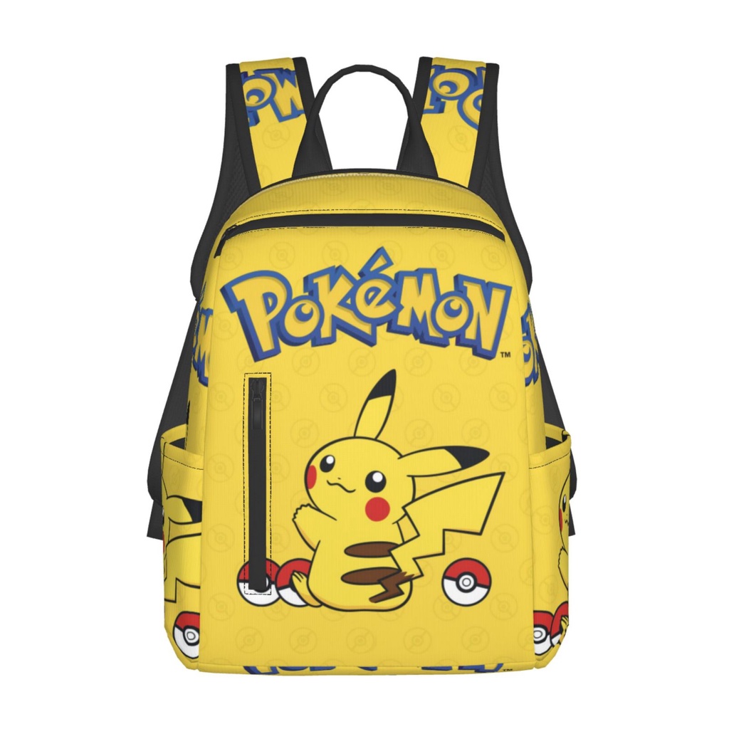 Pokemon Pikachu Kids Backpack, Cute School Backpacks for Girls Boys