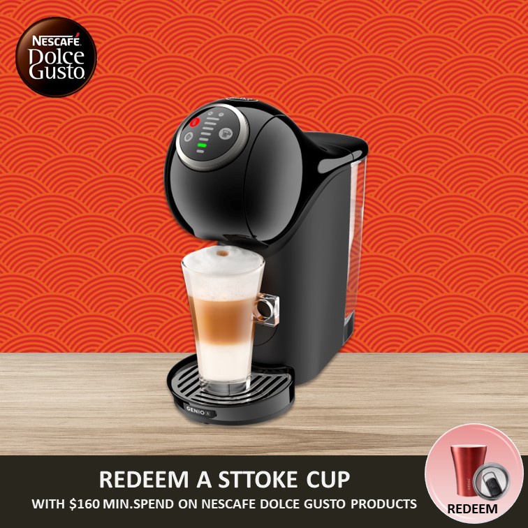 NESCAFE Dolce Gusto Genio S Plus Automatic Coffee Machine Black