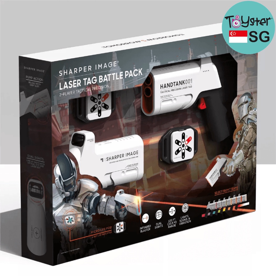 Sharper Image Laser Tag Handtank Rookie Starter Pack Shopee Singapore