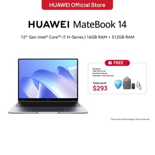 HUAWEI MateBook 14 | All-new 12thGen Intel® Core™ i7 Processor | 14-Inch 2K FullViewDisplay | Super Device