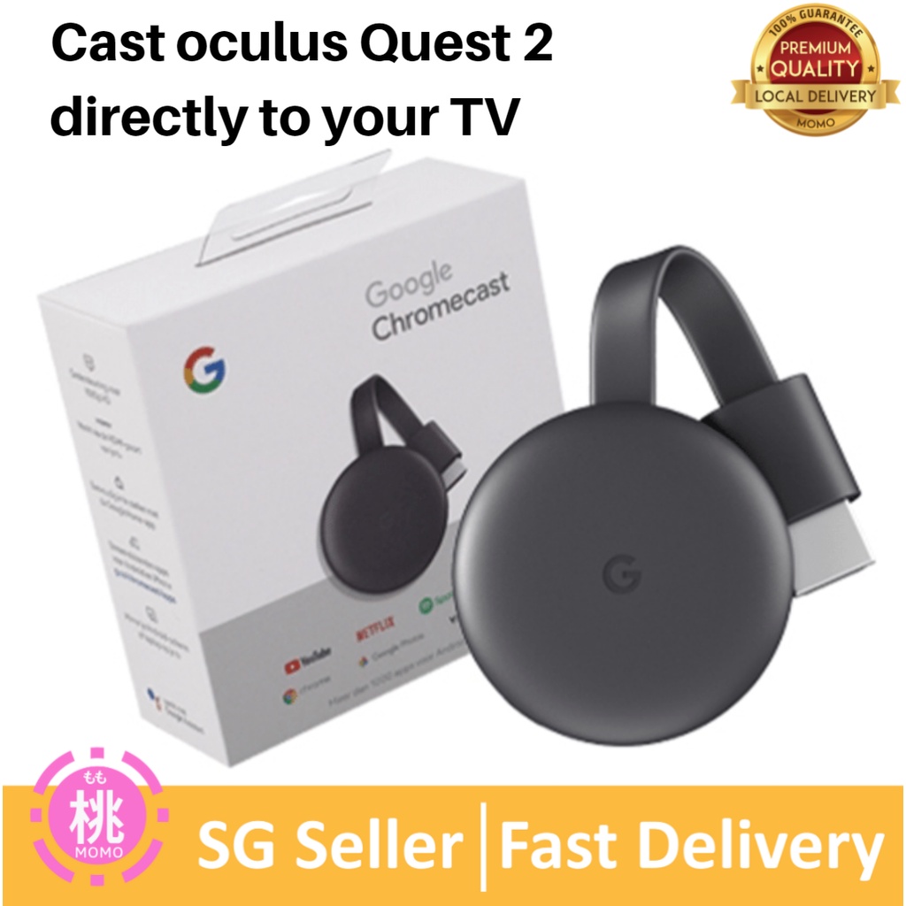 Google Chromecast 3 (3rd Generation) for meta oculus quest 2 Shopee