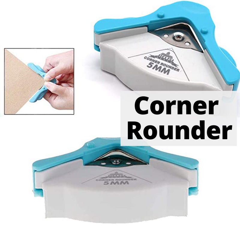 {SG} Mini R5 Corner Punch Corner Puncher Round Corner Cutter Corner Rounder DIY Paper Trimmer
