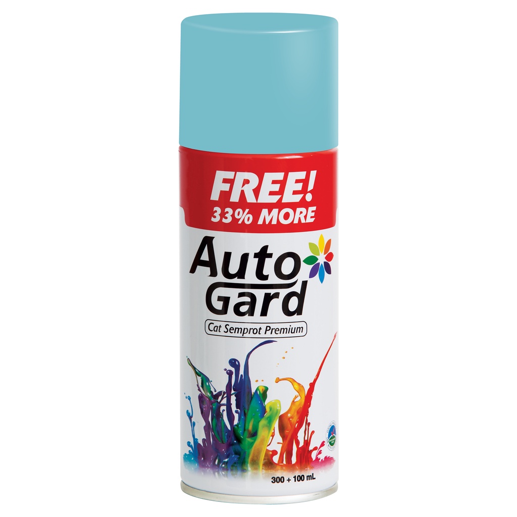 Spray Paint Taxi Blue Colour AutoGard Automotive Grade 400ML