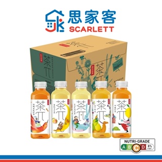Nongfu Spring Fruit Tea (Carton) 农夫山泉茶π  (箱) 500ml x 15
