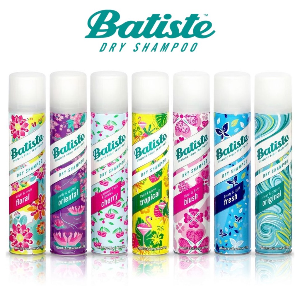 Batiste Dry Shampoo XXL Heavenly Volume Stylist Spray, 200ml Shopee