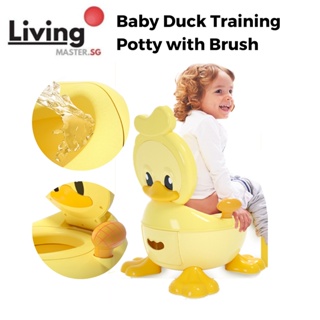 Training Potty Baby Potties & Seats Cute Duck design Kids Toilet Training Baby Toddler Toile bowl #0