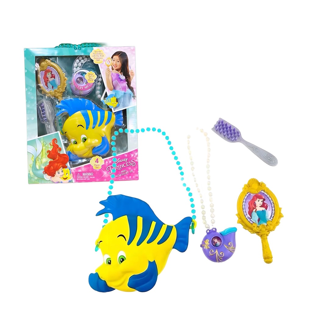 [SG] Disney Princess Accessories Set, Pretend Play Toy Princess, Dress