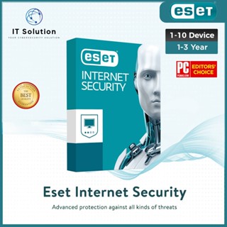 Genuine ESET internet security Antivirus - Latest Version ORIGINAL