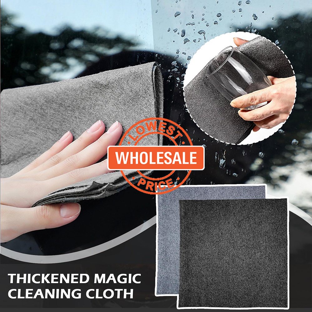 [Wholesale Price]1Pc Reusable Magic Cleaning Cloth Quickly Absorbent Microfiber Glass Cleaning