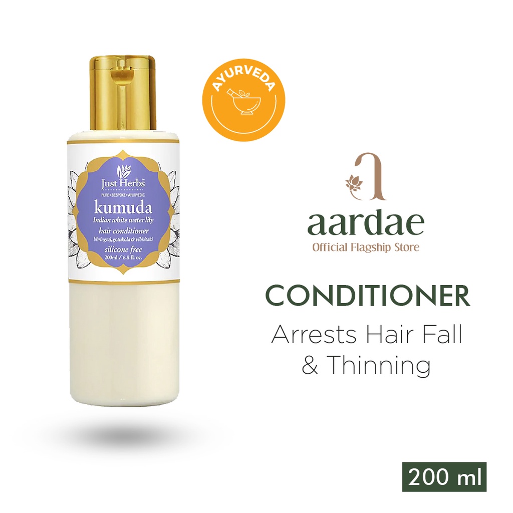 Just Herbs Kumuda - Indian White Water Lily Hair Conditioner | Shopee  Singapore