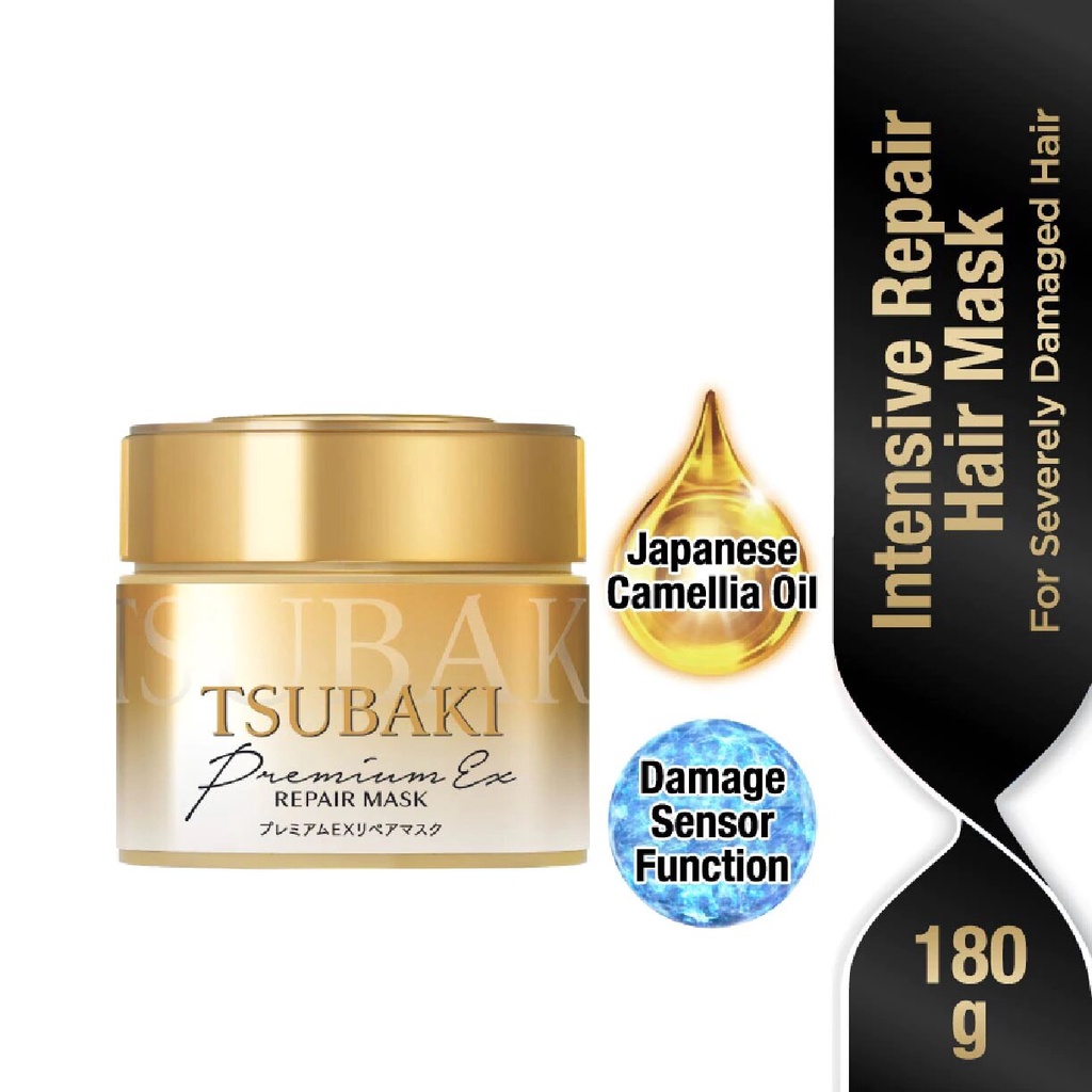 Tsubaki Premium Repair Hair Mask 180g 【Ship from SG】 | Shopee Singapore